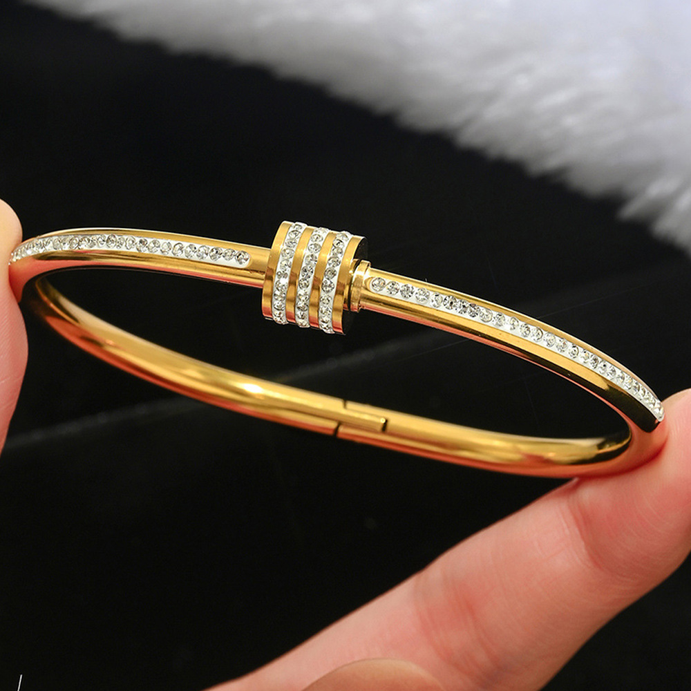 Bracelet luxe plaqué or 18K