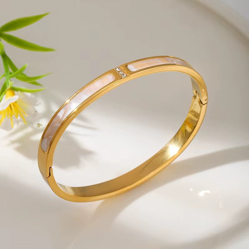 Bracelet luxe plaqué or 18K